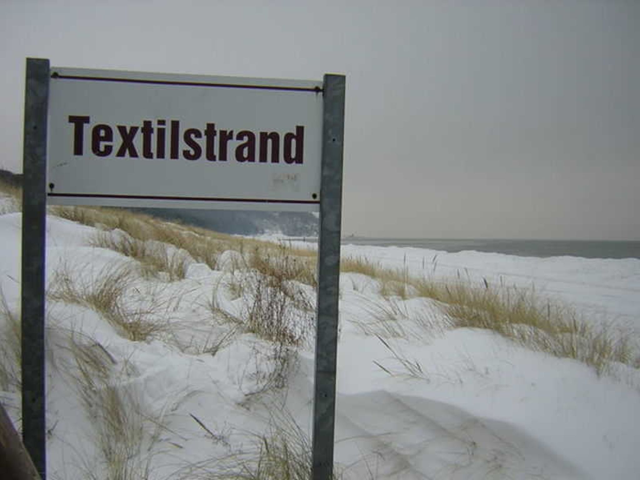 Mit den Schlitten auf der Ostsee