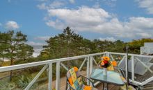 Blick vom Sonnenbalkon auf die Ostsee