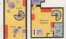Grundriss der Ferienwohnung
