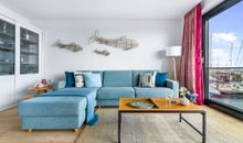 Wohnzimmer mit Schlafcouch