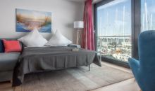 Beispielbild Wohnbereich mit Schlafcouch für 3.+4. Person