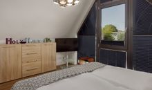 2.Schlafzimmer im 2.OG mit TV