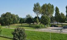 Der Garten hinter dem Haus