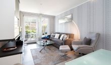 Wohnzimmer mit Sitzecke