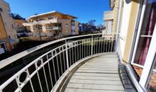 Blick auf den Balkon