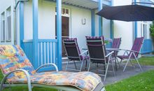 Villa Vineta Außenansicht Rückseite Richtung Schloonsee