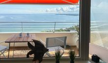 Balkon mit Markise