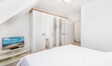 Schlafzimmer mit Ostseeblick