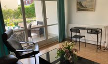 Wohnzimmer mit Schlafcouch