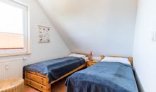 Schlafzimmmer mit 2 Einzelbetten