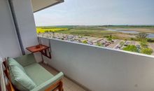 Blick vom Balkon