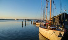 Regenbogen über der Schlei