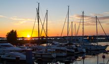 Hafen in Gager
