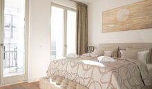 Schlafzimmer mit Bad en Suite
