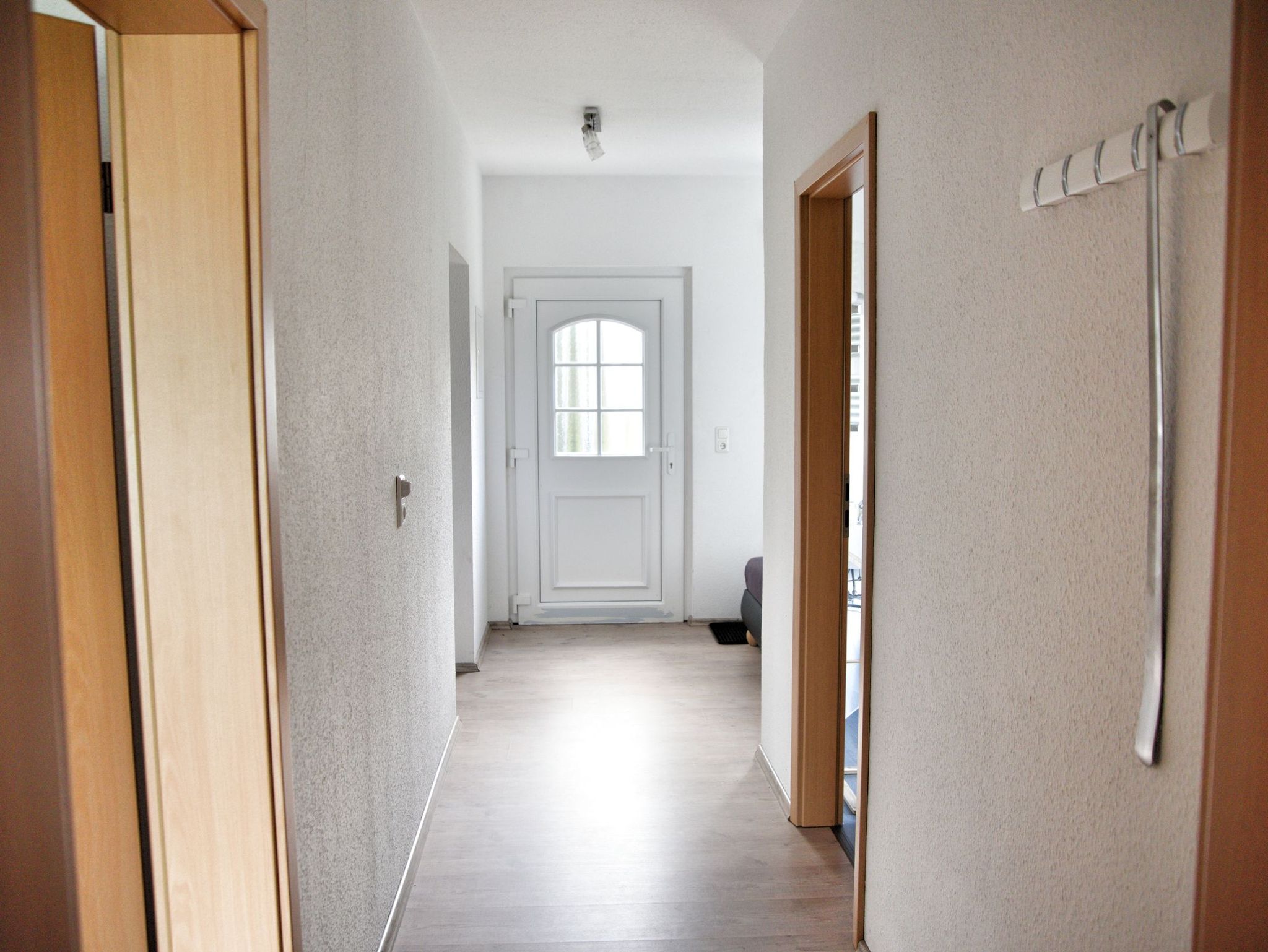 Wohnzimmer mit Lübecker Kachelofen