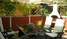 Möblierte Terrasse