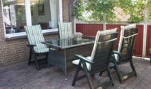 Möblierte Terrasse