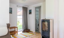 Wohnbereich mit Kamin