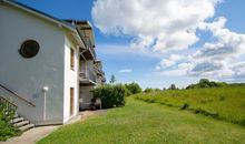Die Appartementanlage Am Grün von außen