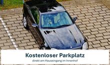 Zu jeder Wohnung gehört ein kostenfreier Parkplatz!