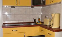 offene Küche im Wohnzimmer