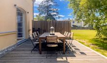 Gutshof Liepe - Ferienwohnung im Erdgeschoss Terrasse