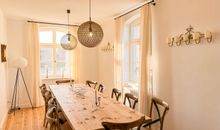 Gutshof Liepe - Ferienwohnung im Erdgeschoss - Esszimmer