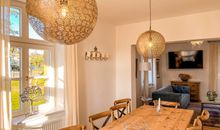 Gutshof Liepe - Ferienwohnung im Erdgeschoss - Esszimmer