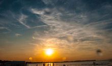Sonnenuntergang am Strand von Boltenhagen
