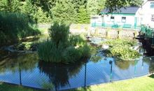 mit eigenem Teich