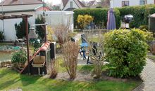 Blick zum Haus Südstrand