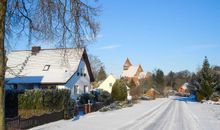 Dorfweg Winter