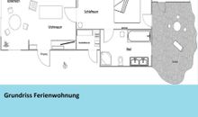 Grundriss Ferienhaus der kurzen Wege
