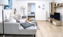Wohnbereich blick zum Schlafzimmer