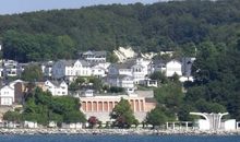 Blick auf Sassnitz von Seeseite