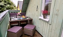 Eingangsbereich mit Balkon