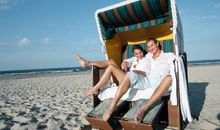 Strand vor dem Hotel