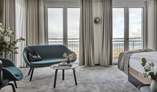 Baltic Hideaway Beach Hotel Warnemünde - Sky Suite mit Dachterrasse und Meerblick-Whirlpool