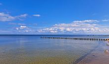 Strand im Winter