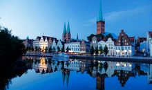 Abendstimmung in der Hansestadt Lübeck