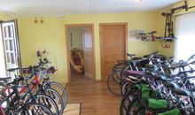 abgeschlossene Fahrradgarage
