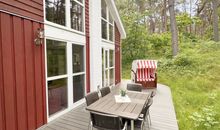 Ferienhaus Sanddorn mit Terrassen Bestuhlung