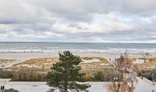 Baltic Hideaway Beach Hotel Warnemünde - Terrace Double Room mit seitlichem Meerblick