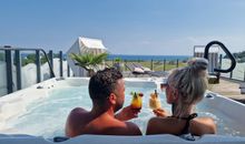 Baltic Hideaway Beach Hotel Warnemünde - Terrace SUITE mit Panorama Meerblick