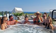 Baltic Hideaway Beach Hotel Warnemünde - Terrace SUITE mit Panorama Meerblick