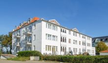 Die Rückansicht des Hauses Miramare