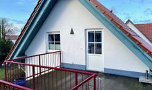 Eingang mit Dachterrasse