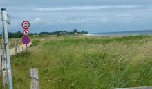 Mit dem Fahrrad zum Strand