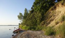 Strandabschnitt am Achterwasser