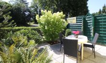 sonnige Terrasse